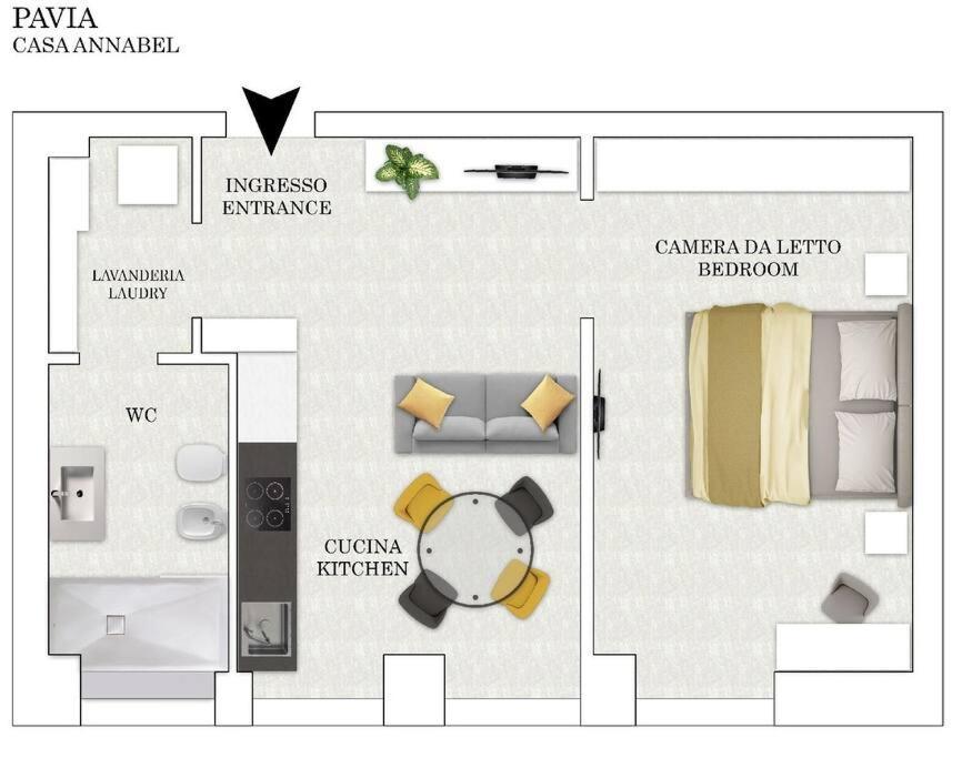 Casa Annabel Daire Pavia Dış mekan fotoğraf